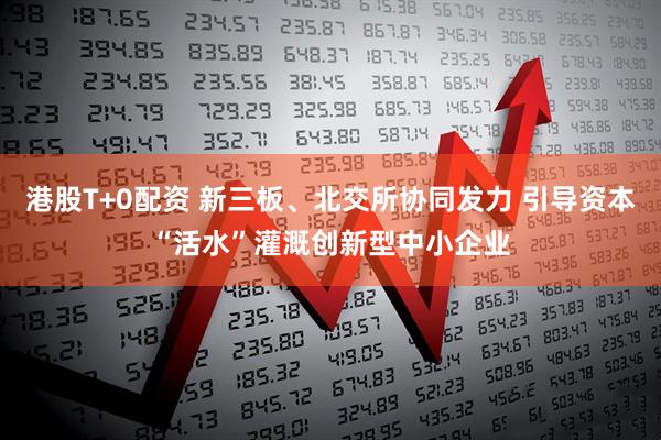 港股T+0配资 新三板、北交所协同发力 引导资本“活水”灌溉创新型中小企业