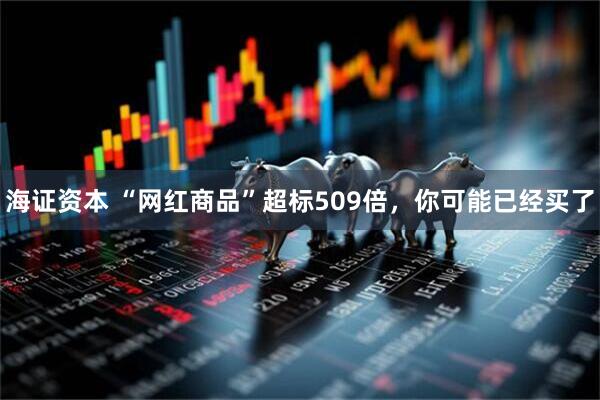 海证资本 “网红商品”超标509倍，你可能已经买了