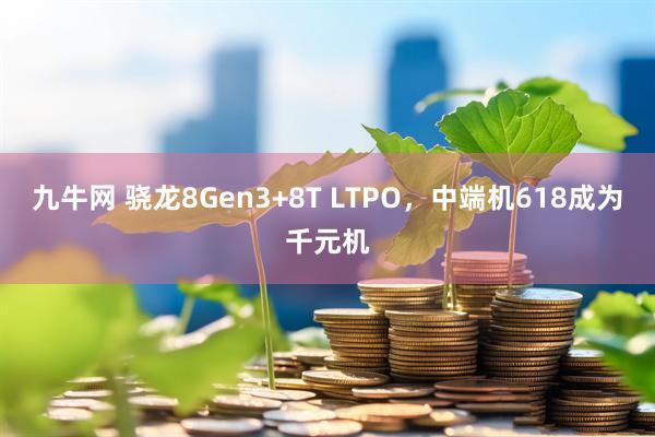 九牛网 骁龙8Gen3+8T LTPO，中端机618成为千元机